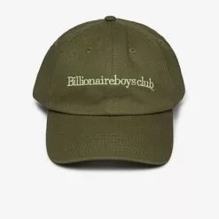 Billionaire Boys Club Serif Logo Curved Visor Cap