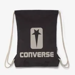 Rick Owens Drawstring Backpack X Converse