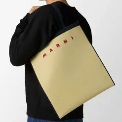 Marni Shopping Bag -Bolsas-tote-bags Popular Tienda SHMQ0033A0P4547ZO101 sivasdescalzo Marni SHOPPING BAG 1673876464 4